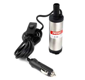 Elektrické čerpadlo na naftu 12V ponorné, průměr 38 mm -souprava s hadicí