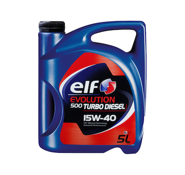 ELF EVOLUTION 500 TURBO DIESEL 15W-40 5L