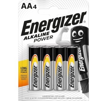 Energizer Alkaline Power AA LR6 4 ks