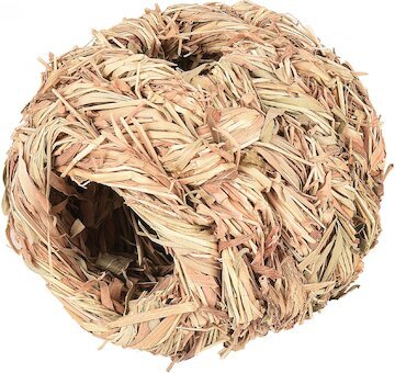 FLAMINGO přírodní úkryt koule SAT FRELLY GRASS BALL 4 otvory průměr 10cm