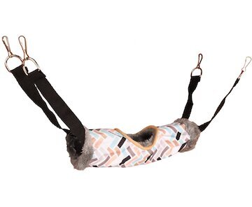 FLAMINGO tunel pro křečky TUNNEL CLAVIO 1 HOLE HANGER 26x9cm