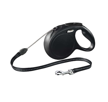 Flexi New Classic Cord M 8 m (20 kg) černá