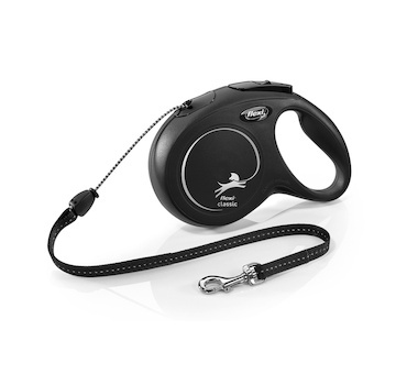 Flexi New Classic lanko M 8 m (20 kg) černá