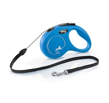Flexi New Classic lanko S 5 m (12 kg) modrá