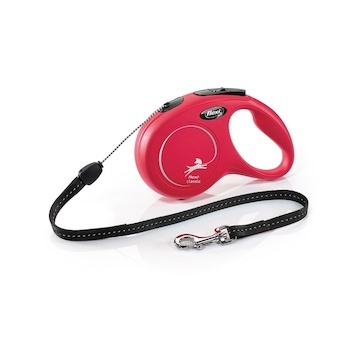 Flexi New Classic lanko S 8 m (12 kg) červená