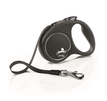 Flexi New Classic pásek L 5 m (50 kg) černá