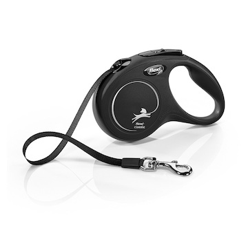 Flexi New Classic pásek S 5 m (15 kg) černá