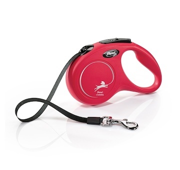 Flexi New Classic pásek S 5 m (15 kg) červená
