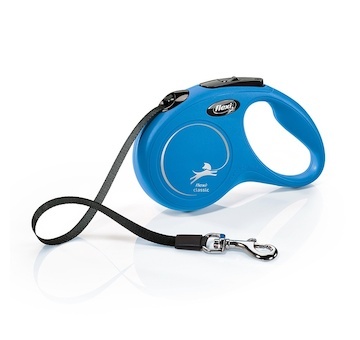 Flexi New Classic pásek S 5 m (15 kg) modrá