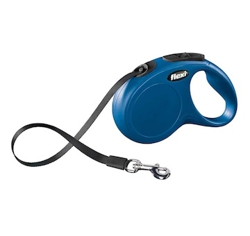 Flexi New Classic Tape S 5 m (15 kg) modrá