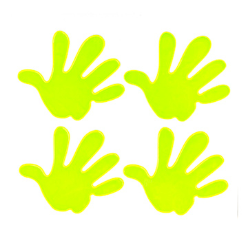 Fluorescenční samolepky sada HANDS AMIO-03942