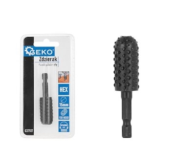 Fréza stopková do dřeva, válcová oblá GEKO