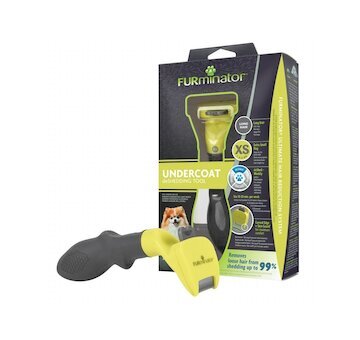 FURminator vyčesávací hrablo pro dlouhosrsté psy velmi malých plemen
