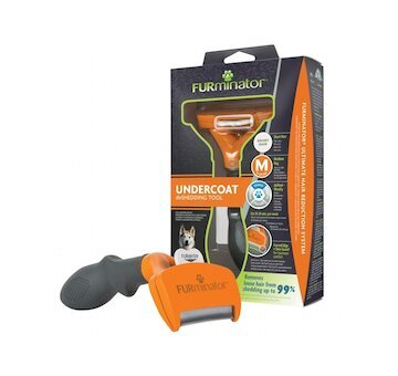 FURminator vyčesávací hrablo pro krátkosrsté psy středních plemen