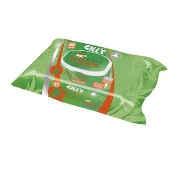 GILL´S Vlhčené ubrousky Aloe Vera (40 ks)