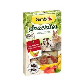 Gimborn Snackitos jahoda+banán 60g