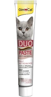 Gimcat Anti-hairball Duo pasta s kuřetem a maltozou 50g