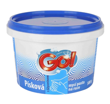 GO! mycí písková pasta 500g, na ruce