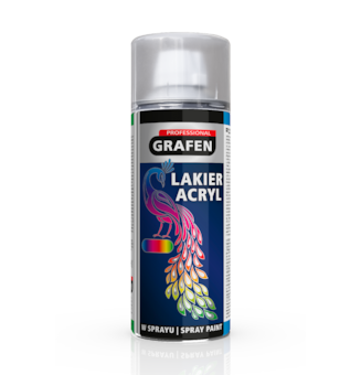 Grafen GPSP26 Lak ve spreji, bílá RAL9010 400ml
