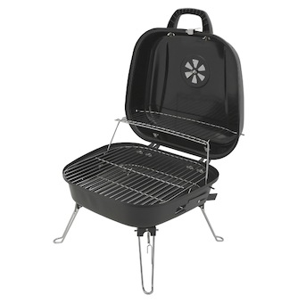 Gril na dřevěné uhlí CROTONE skládací