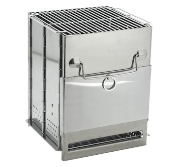 Gril vařič na dřevo CUBE skládací