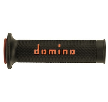 gripy A010 (road) délka 120 + 125 mm, DOMINO (černo-oranžové)