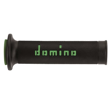 gripy A010 (road) délka 120 + 125 mm, DOMINO (černo-zelené)