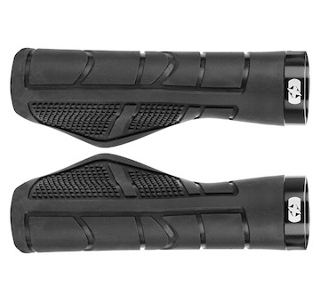 gripy ERGO METRO LOCK-ON se šroubovacími objímkami, OXFORD (černé, 1 pár)