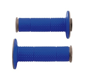 gripy Full Diamond (dvouvrstvé, extra měkké), RTECH (modro-šedé, pár, délka 116 mm)