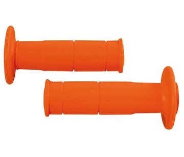 gripy Racing (měkké), RTECH (oranžové, pár, délka 116 mm)