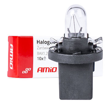 Halogenové žárovky B8.5D 12V 8.5W BAX1.2W white 10ks