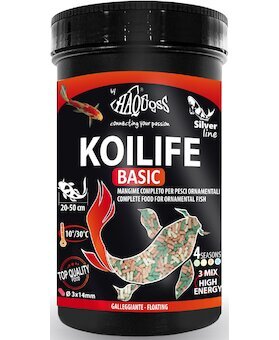Haquoss Kiolife Basic kompletní krmivo pro ryby v rybníčku 1000ml