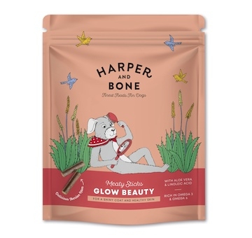 Harper and Bone Dog masové tyčinky pro krásnou srst 75 g