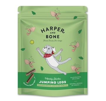 Harper and Bone Dog masové tyčinky pro zdravý pohyb 75 g
