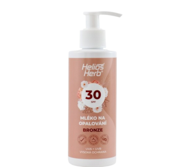 Helios Herb mléko na opalování OF30 200ml