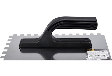 Hladítko 270 x 125 mm nerez zuby 10 x 10 mm