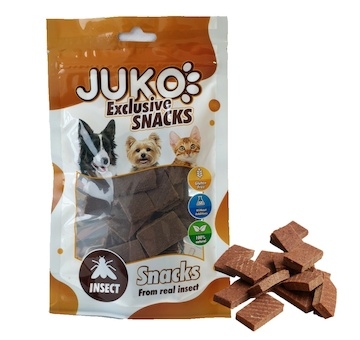 Hmyzí kostky JUKO Exclusive Snacks 70 g