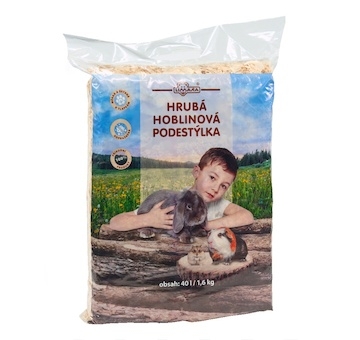 Hrubá hoblinová podestýlka Limara 40 l