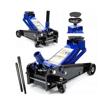 Hydraulický nízkoprofilový pojízdný zvedák 3T, 125-460mm RIPPER