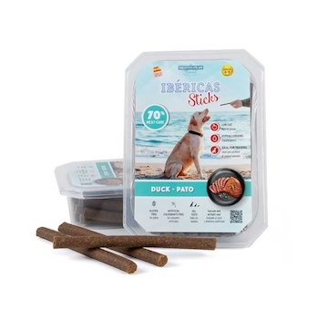 Ibéricas Dog tyčinky kachna 350 g (cca 30 ks)
