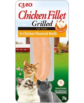 Inaba kuřecí filet pro kočky - kuře 25g