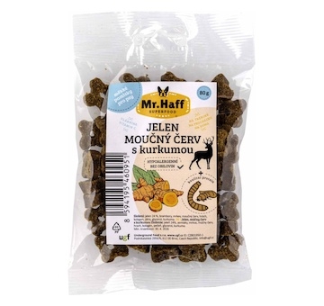 Jelen moučný červ s kurkumou 80 g