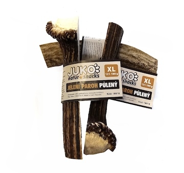 Jelení paroh půlený (XL) JUKO Natur Snacks