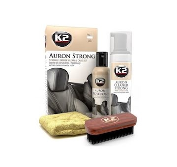 K2 AURON STRONG sada na čištění a impregnaci kůže