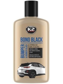K2 Bono Black Pasta na vnější plasty, 200ml