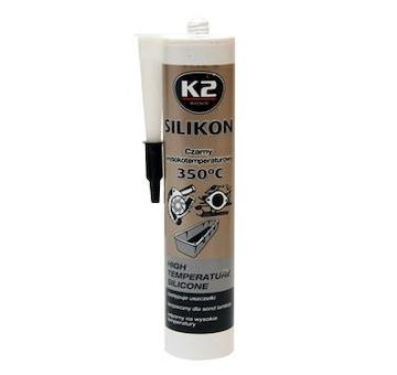 K2 SILICONE Black Silikonový tmel na motory 300g černý