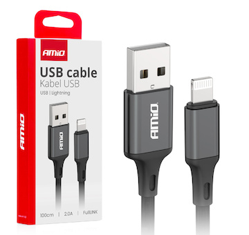 Kabel USB na Lightning 2A 100cm FullLINK AMIO-03901