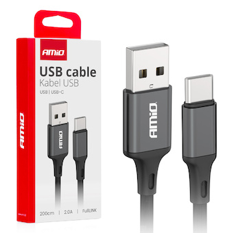 Kabel USB na USB-C 2A 200cm FullLINK AMIO-03900