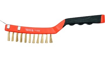 Kartáč drátěný ruční 290 mm mosaz