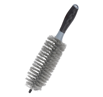 Kartáč na čištění ráfků kol úzký 32,5 cm AMIO-04023
